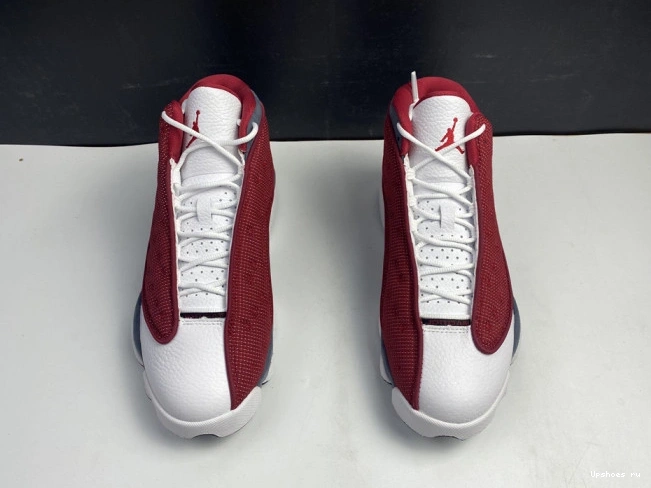 Air 414571-600 Flint 13 Grey Retro Red Jordan Gym 1017